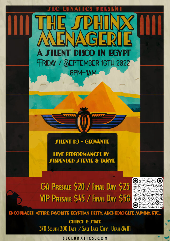 Official Flyer - The Sphinx Menagerie