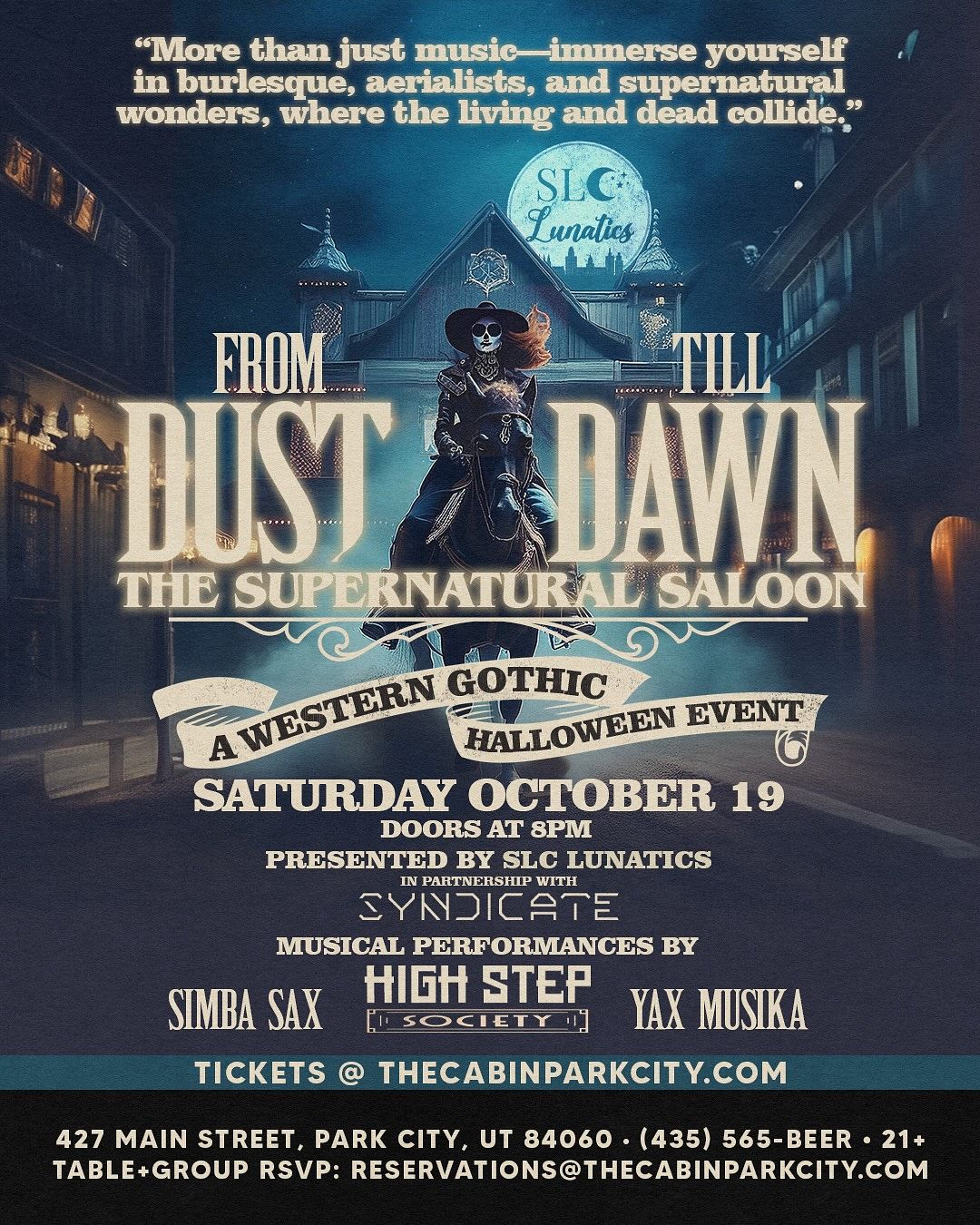 From Dust Till Dawn | The Supernatural Saloon